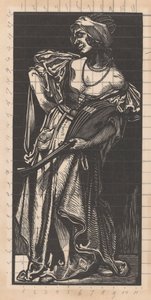 Kobieta z lutnią autorstwa Johannes Josephus Aarts