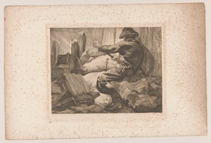 Wścibski robotnik autorstwa Johannes Josephus Aarts
