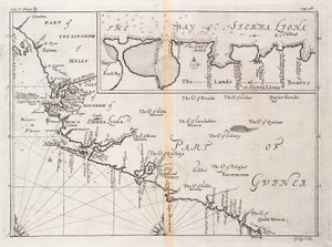 Wykres Sierra Leone, Afryka autorstwa Johannes Kip