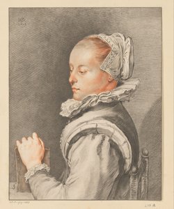 Portret młodej kobiety