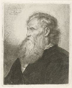 Portret starca z brodą