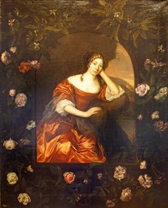 Portret księżnej Henrietty Cathariny von Anhalt-Dessau, urodzonej księżnej Orange-Nassau (1637-1708)