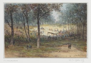 Spotkanie na świeżym powietrzu autorstwa Johannes Pieter van Wisselingh