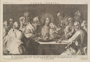 Komunia autorstwa Johannes Sadeler I