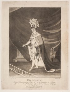 Fryderyk VI w mundurze