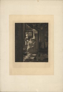 List miłosny autorstwa Johannes Vermeer