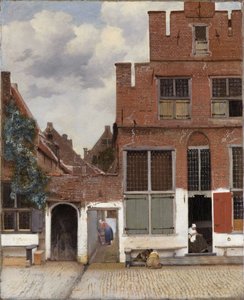 Widok na domy w Delft, znane jako "mała uliczka"[1].
Tytuł(y) alternatywny(e):  
Widok domów w Delft[2].

 The Little Street[2]. autorstwa Johannes Vermeer