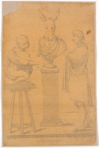 "rzeźbiarski" autorstwa Johannes Wiedewelt