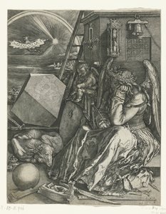 Melancholia Melencolia I (tytuł na obiekcie)