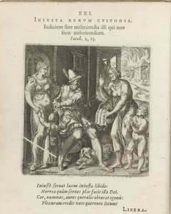 Nadużycie zatrzymania towarów autorstwa Johannes Wierix
