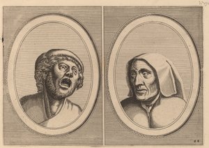 „Hansje Singh w Veldt” i „Blaeuwe Aecht” autorstwa Johannes and Lucas van Doetechum after Pieter Bruegel the Elder