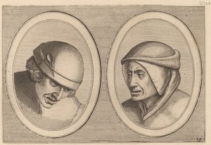 „Houte Klaes” i „Kommer-stoofy” autorstwa Johannes and Lucas van Doetechum after Pieter Bruegel the Elder