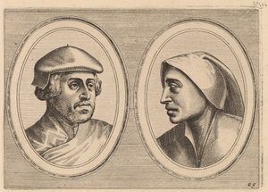 „Szczery Lammert” i „Daughdighe Geertruyd” autorstwa Johannes and Lucas van Doetechum after Pieter Bruegel the Elder