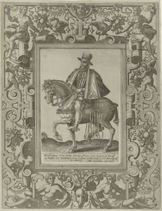 Portret konny Wilhelma I, księcia Orange
