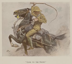 Guns to the Front (kolor lito) autorstwa John (after) Charlton