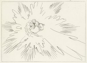 Św. Piotr, Raj, Canto 24 (rycina) autorstwa John (after) Flaxman