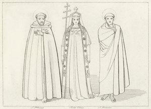 Kościół, Raj, Canto 11 (rycina) autorstwa John (after) Flaxman