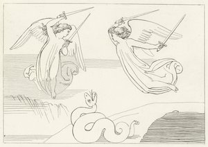 Dolina, czyściec, kanto 8 (rycina) autorstwa John (after) Flaxman
