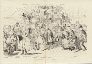 Fancy Ball Pana Puncha (grawerowanie) autorstwa John (after) Leech