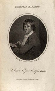 Portret Johna Opiego (1761-1807), wyryty przez Ridleya