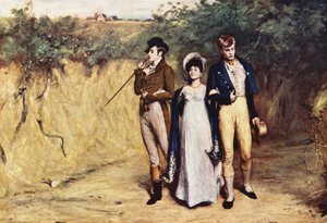 Two Strings to her Bow (kolorowa litografia) autorstwa John (after) Pettie
