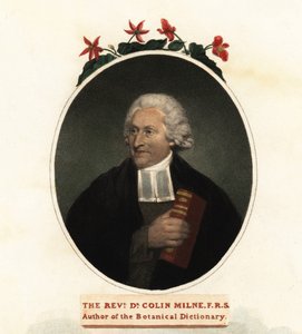 Portret Colina Milne, botanika.1806 (rycina) autorstwa John (after) Russell