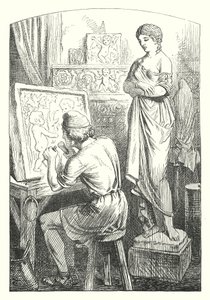 Clyte (grawerowanie) autorstwa John (after) Tenniel