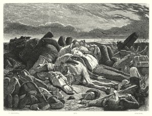 Childe Harold Lorda Byrona, Canto III, Stanza 28 (grawerowanie) autorstwa John (after) Tenniel