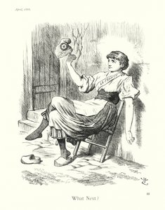 Komiks Sir Johna Tenniela: Co dalej (rycina) autorstwa John (after) Tenniel