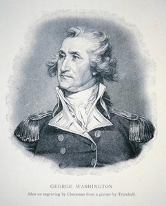 George Washington, grawerowane przez Thomasa Cheesmana (1760-1835) (lito)