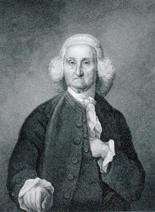 Jonathan Trumbull (1710-85) grawerowany przez E. Mackenzie (grafika)