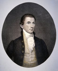 James Monroe (1758-1831) grawerowane przez Ashera Browna Duranda (1796-1886) (kolorowe grawerowanie) autorstwa John (after) Vanderlyn