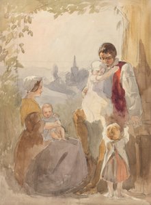 Grupa rodzinna autorstwa John Absolon