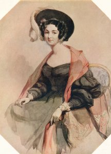Portret damy, c1855