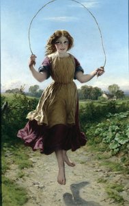 Dziewczyna skacząca, 1863
