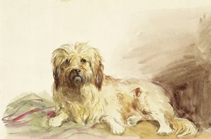 Pies artysty, ok. 1860