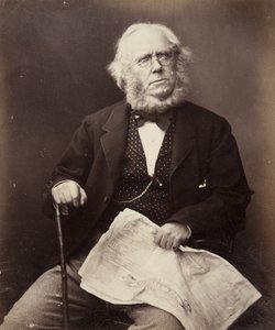 Pan James Playfair, Glasgow, 1855 autorstwa John Adamson