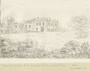 Park Armitage: rysunek piórkiem, 1814