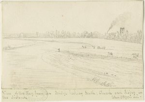 Burton-upon-Trent: rysunek piórem i tuszem, bd [1799-1854] (rysunek) autorstwa John Allport