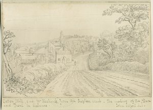 Burton-upon-Trent: rysunek piórem i tuszem, bd [1799-1854] (rysunek) autorstwa John Allport