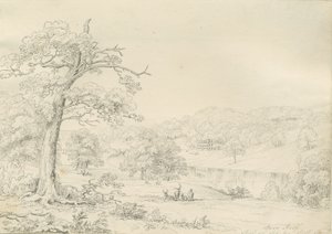 [Świetny] Barr Hall: rysunek długopisem, nd [1799-1854]