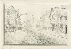 Rugeley Town - Wolseley Bridge to the Lichfield Road: rysunek piórem i tuszem, bd [1814]