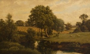 Finham Brook w pobliżu Coventry, 1888 r.
