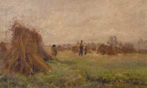 Scena żniwa, 1885-99