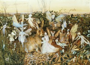 Wróżka Zmierzchu autorstwa John Anster Fitzgerald