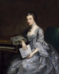 Sarah Harding, 1730-87 autorstwa John Astley
