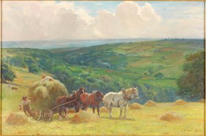 Sianokosy, 1900