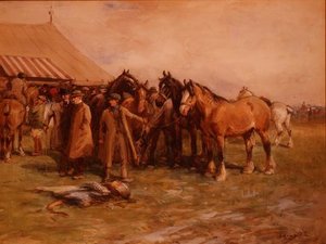 Targi Końskie autorstwa John Atkinson