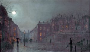 Widok na Hampstead, Londyn, 1882 r.