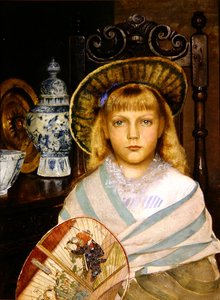 Enid (olej na płótnie) autorstwa John Atkinson Grimshaw